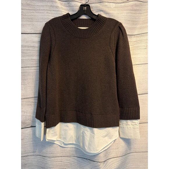 Brochu Walker The Parson Crew Looker Cashmere Size M - Picture 2 of 4